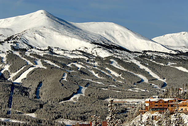 breckenridge, colorado - tenmile range photos et images de collection