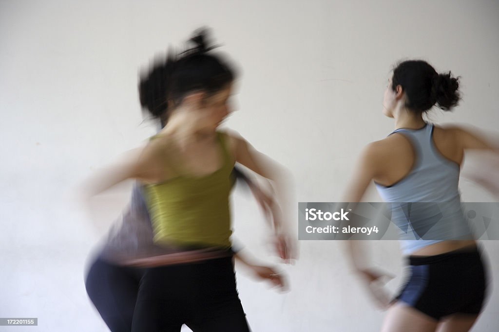 Lezione di danza - Foto stock royalty-free di Ambientazione interna