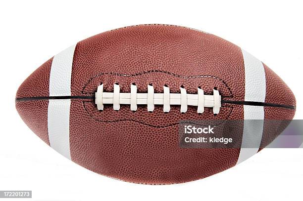 Американский Футбол — стоковые фотографии и другие картинки Американский футбол - мяч - Американский футбол - мяч, Американский футбол, Изолированный предмет