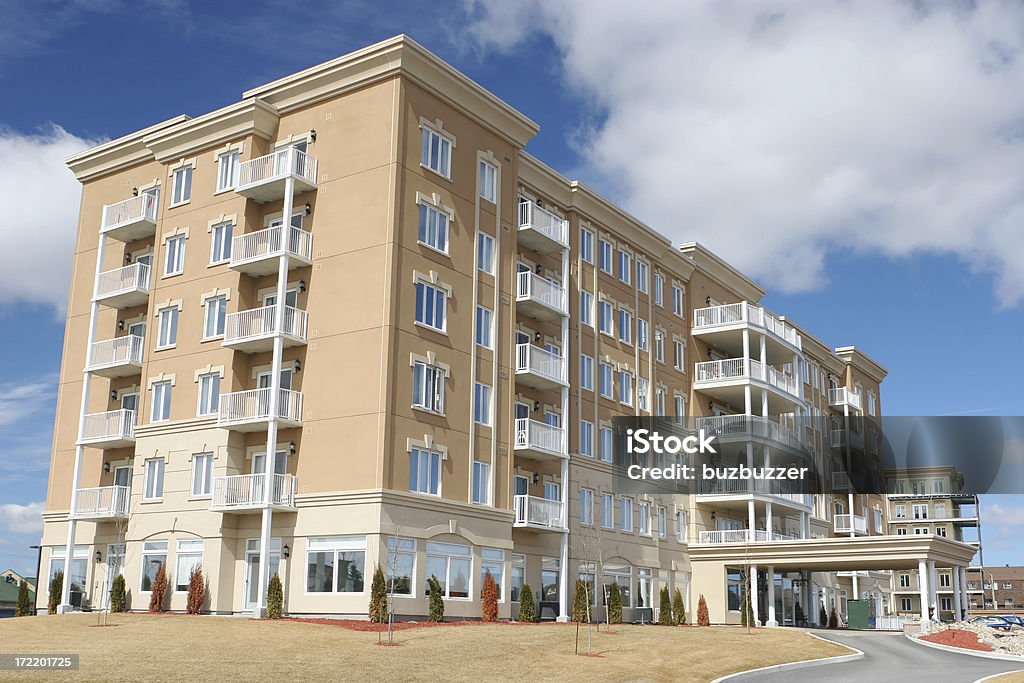 Large Beige Resort Hotel  Hotel Stock Photo