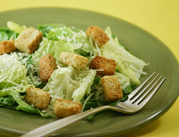 Caesar Salad stock photo