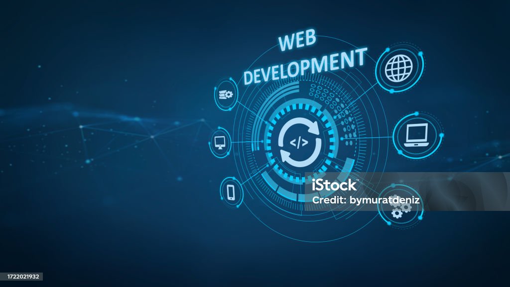 Web Development Coding Programming Stock Photo - Download Image Now ...