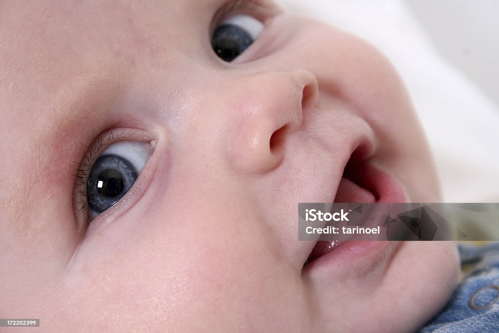 Rosto de bebê - Foto de stock de 2-5 meses royalty-free