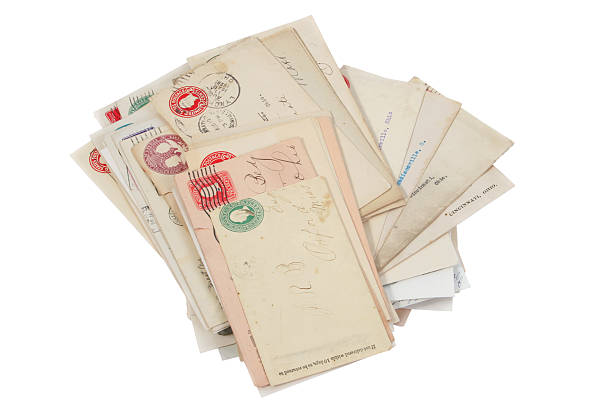 istock Old 1800's and 1900's letters 172202405