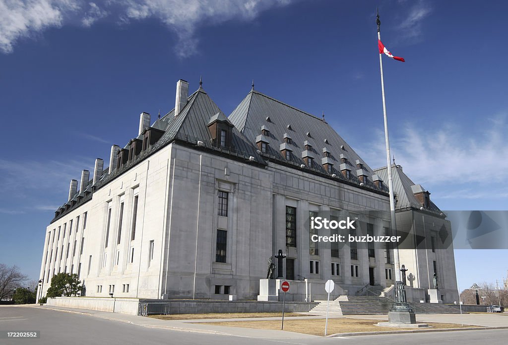 Canadá Supremo Tribunal - Royalty-free Canadá Foto de stock