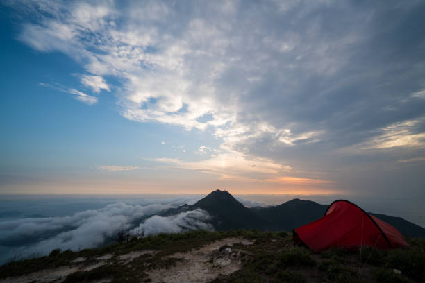 View from Lantau Peak before the Sunset, 2022