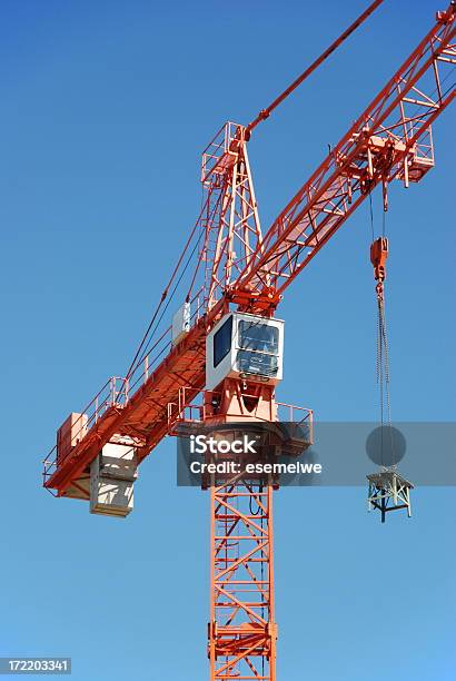 Tower Crane Stock Photo - Download Image Now - Crane - Machinery, After Work, Architectural Column