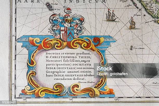 Kartuschen Einer Alten Karte Stock Vektor Art und mehr Bilder von Karte - Navigationsinstrument - Karte - Navigationsinstrument, Rand, Vergangenheit