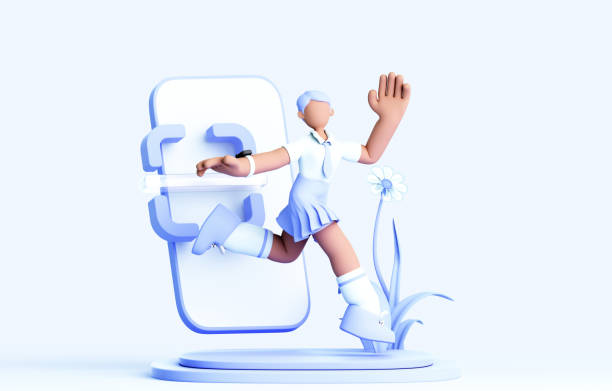 istock 3D rendering of cartoon characters and scenes 1722034637