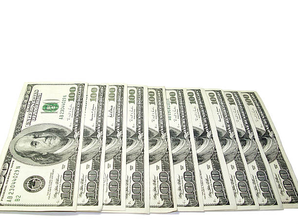 $1000 dolarów tysiąc dolarów, - federal building currency dollar sign commercial activity zdjęcia i obrazy z banku zdjęć