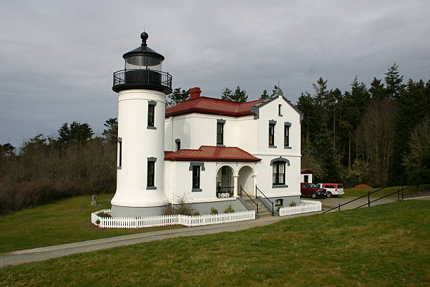 istock Lighthouse on Whidbey Island, Washington 172203554