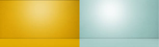 Yellow Blue Background Kichen Room Studio Floor Wall 3d Solid Podim Scene Product Backdrop Color Texture Display Stage Interior Bar Abstract Orange Gold Pattern Summer Table Template Bg Marble Set.