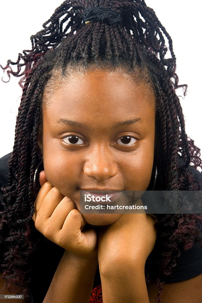 teenager-Alter - Lizenzfrei Haarverlängerung Stock-Foto