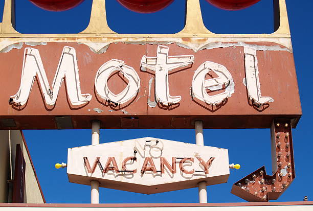 istock 70's Motel Sign 172204649
