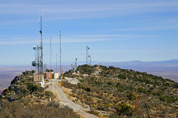 Communication Towers stock photo