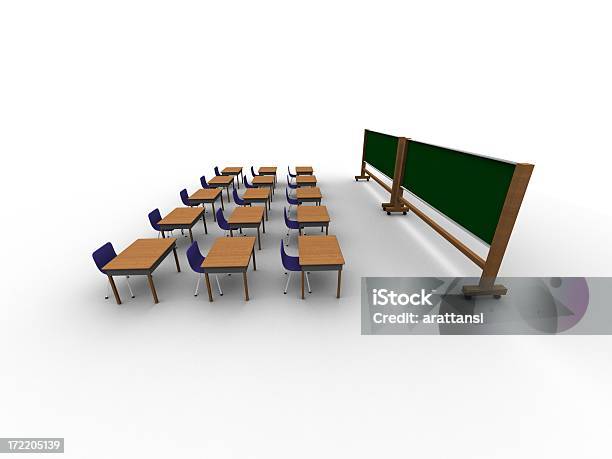 Klassenzimmer Serie 03 Stockfoto und mehr Bilder von Bildung - Bildung, Fotografie, Freisteller – Neutraler Hintergrund