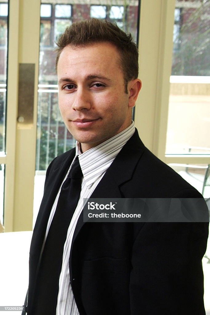 Retrato de homem de negócios - Foto de stock de 18-19 Anos royalty-free