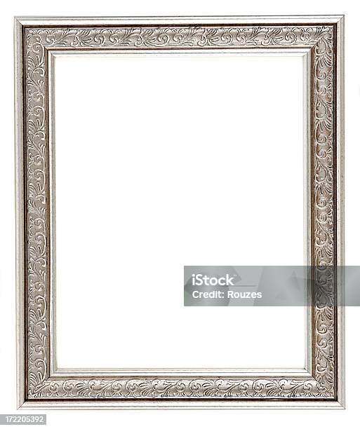 Silver De Moldura De Fotografia - Fotografias de stock e mais imagens de Antigo - Antigo, Antiguidade, Beleza