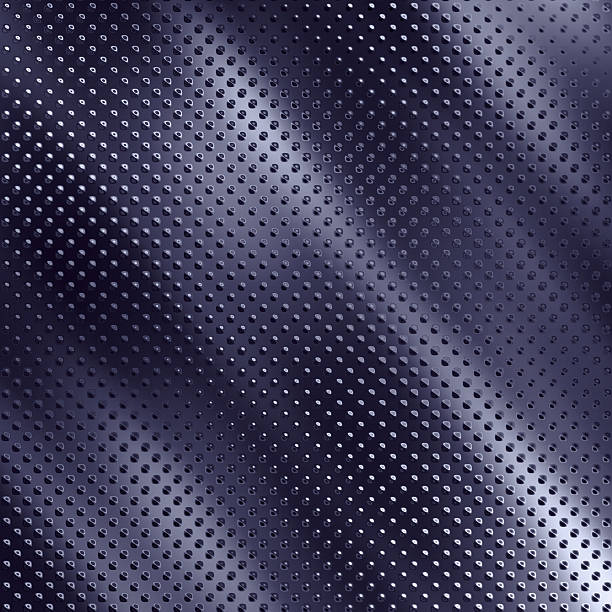 Chrome Dot Background stock photo