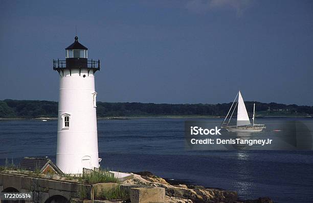Sailboat Portsmouth New Hampshire Stock Photo - Download Image Now - Direction, New Hampshire, Atlantic Ocean