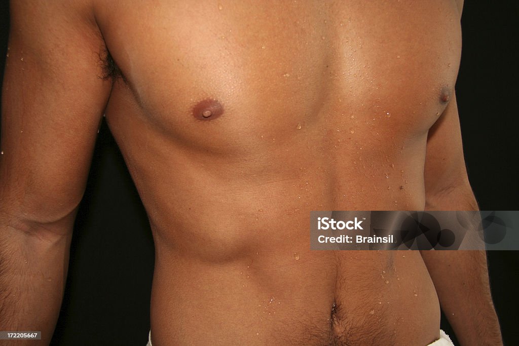 Homem de corpo Sexy - Foto de stock de Abdome royalty-free