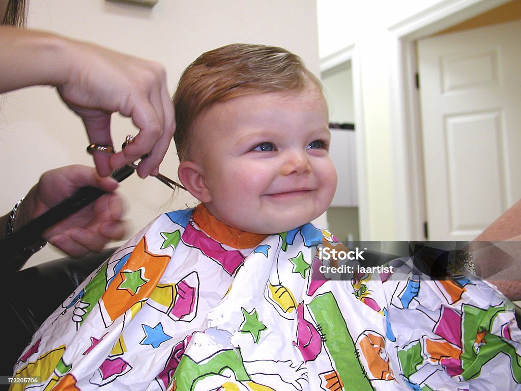 Babys First Haircut Stock Photo - Download Image Now - Baby - Human Age,  Cutting Hair, Hairdresser - iStock