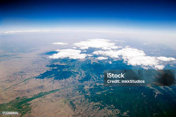 Widok Z Lotu Ptaka Widok Ziemi - zdjęcia stockowe i więcej obrazów Bez ludzi - Bez ludzi, Chmura, Fotografika