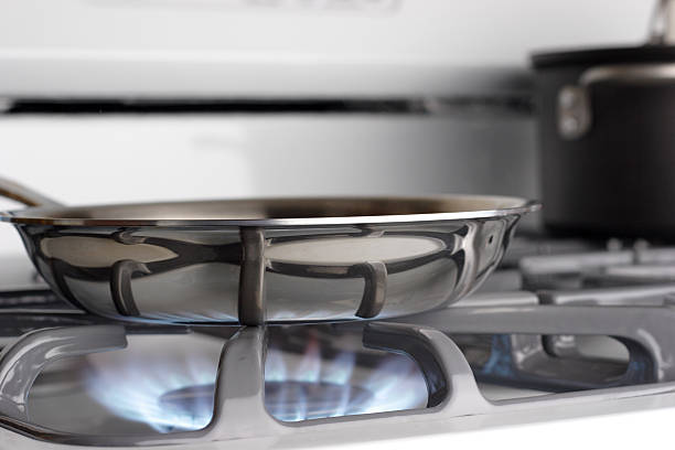istock Saucepan Cooking over Blue Natural Gas Flame 172206119