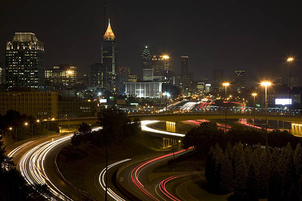 Horizonte de Atlanta - foto de acervo