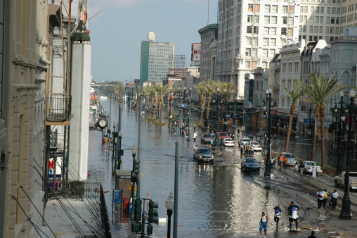 Flodding after Hurricane KatrinaMore Katrina