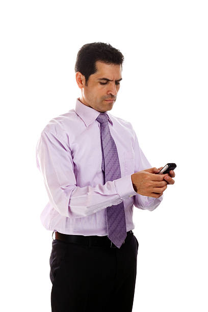 istock Businessman with mobile phone 172206655