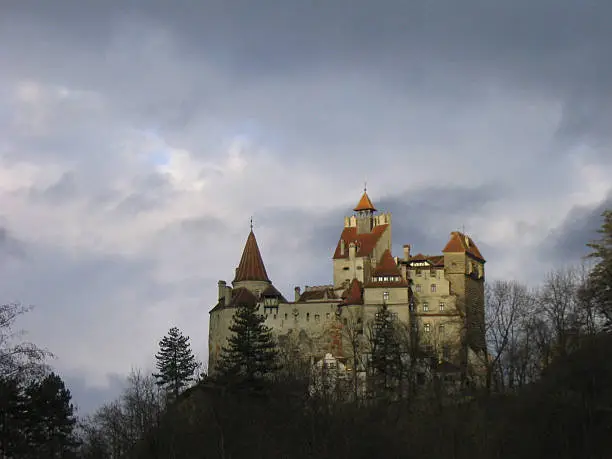 13th century castle in Romania, Bran, associated with the Dracula legend