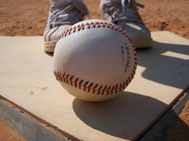 kinderliga - playing field little league baseballs baseball player stock-fotos und bilder