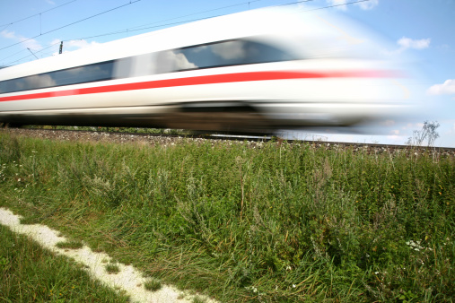 Bullet train. This is the german inter city express