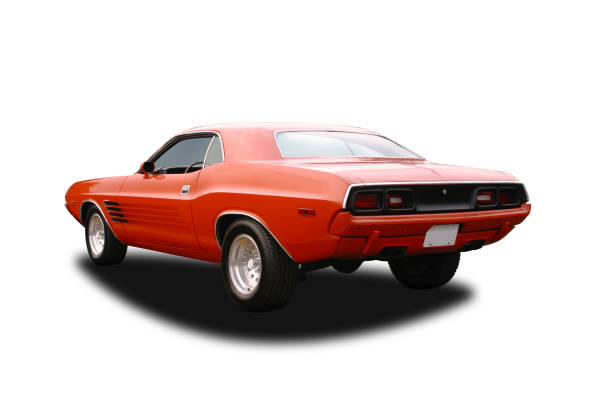 istock Auto Car - 1972 Dodge Challenger Rear 172206949
