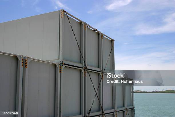 Containervorrat Stockfoto und mehr Bilder von Behälter - Behälter, Blau, Block - Form
