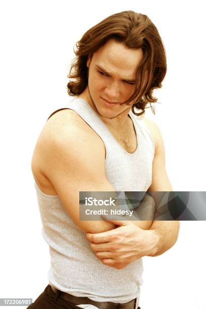 Worry Stock Photo - Download Image Now - Men, Sensuality, Tank Top