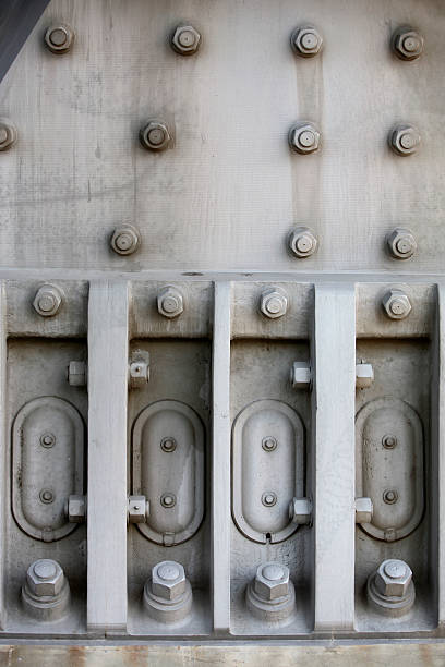 przemysłowe śruby - girder sydney harbor bridge rivet metal zdjęcia i obrazy z banku zdjęć