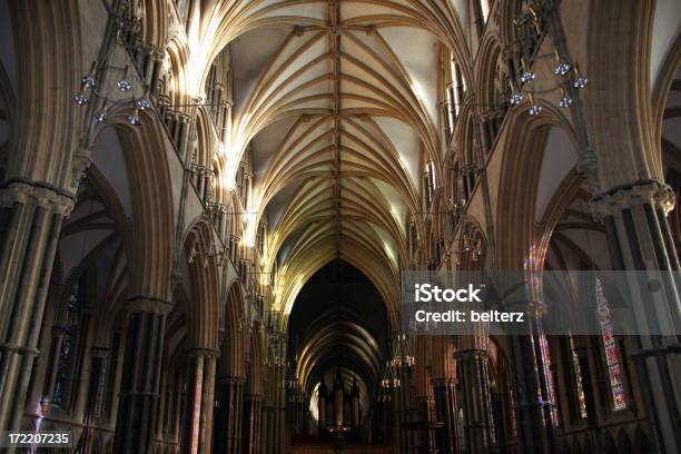 Cattedrale Di Lincoln - Fotografie stock e altre immagini di Abbazia - Abbazia, Ambientazione interna, Antico - Condizione