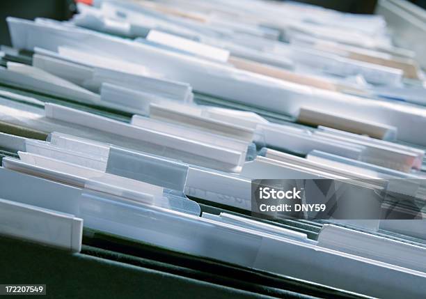 As Pastas De Ficheiros Do Arquivo - Fotografias de stock e mais imagens de Arquivo - Arquivo, Dados, Documento