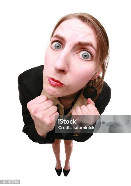 Wanna Fight Stock Photo - Download Image Now - Anger, Displeased, One Person