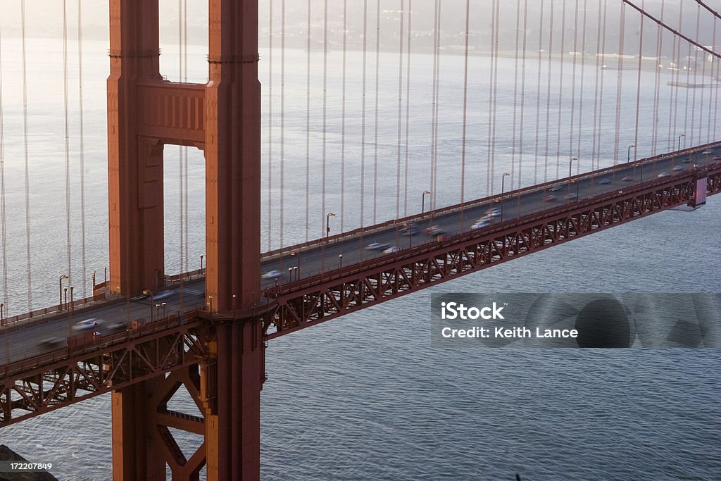 Ir para a ponte Golden Gate - Foto de stock de Carro royalty-free
