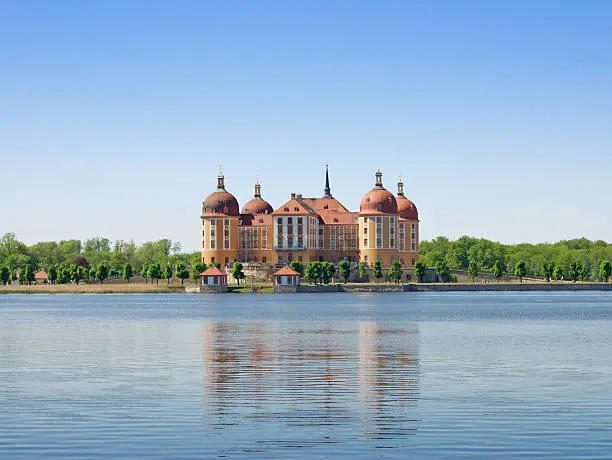 Moritzburg castle near Dresden/Germany