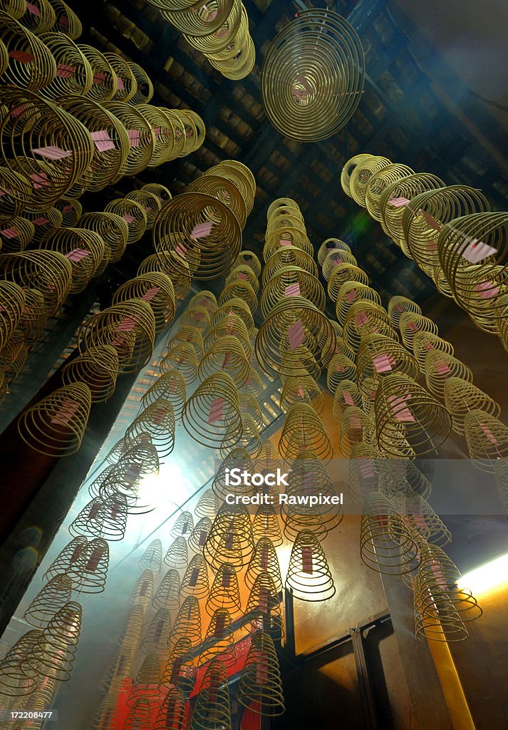 Serpentinas em espiral - Foto de stock de Budismo royalty-free
