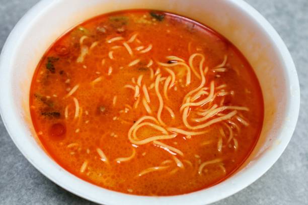 istock Close-up of instant dandan noodles 1722086671