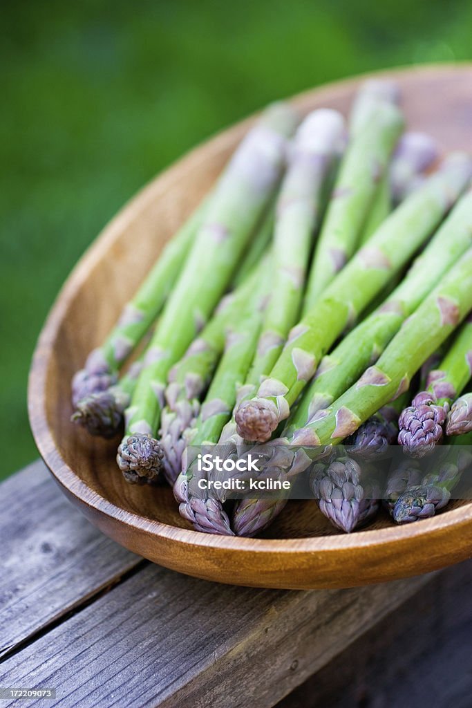 Aspargos frescos - Foto de stock de Alimentação Saudável royalty-free