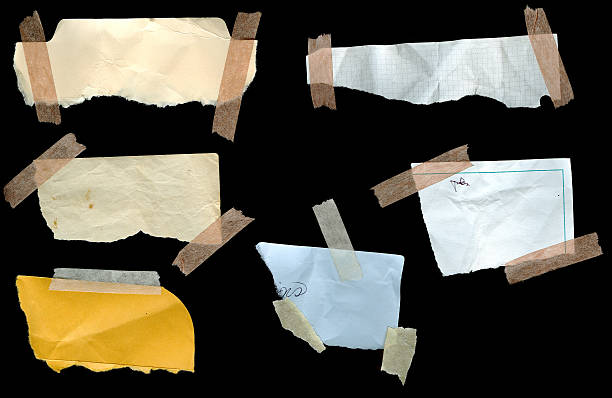 istock Paper Pieces with Taped Corners 172209666