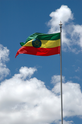 the flag of ethiopia