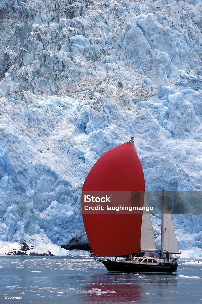 De vela estrecho del príncipe guillermo alaska - Foto de stock de Vela balón libre de derechos