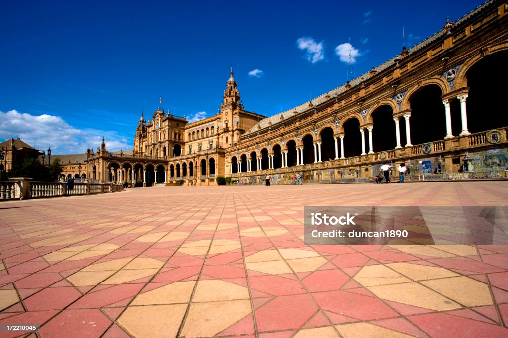 Plaza de Espana - Lizenzfrei Andalusien Stock-Foto